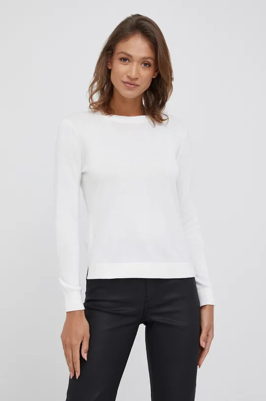 білий Светр з домішкою шовку Calvin Klein Жіночий