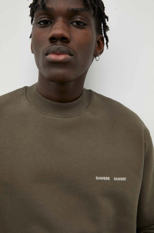 green Samsoe Samsoe cotton sweatshirt