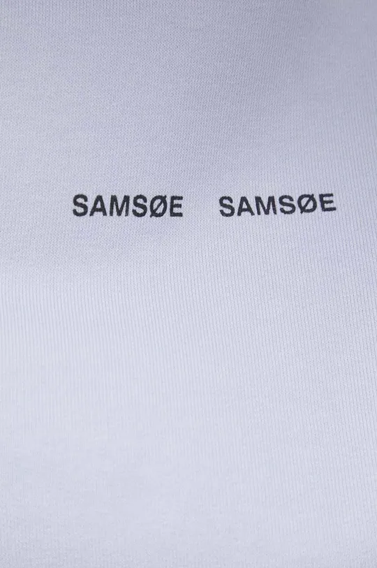 Βαμβακερή μπλούζα Samsoe Samsoe