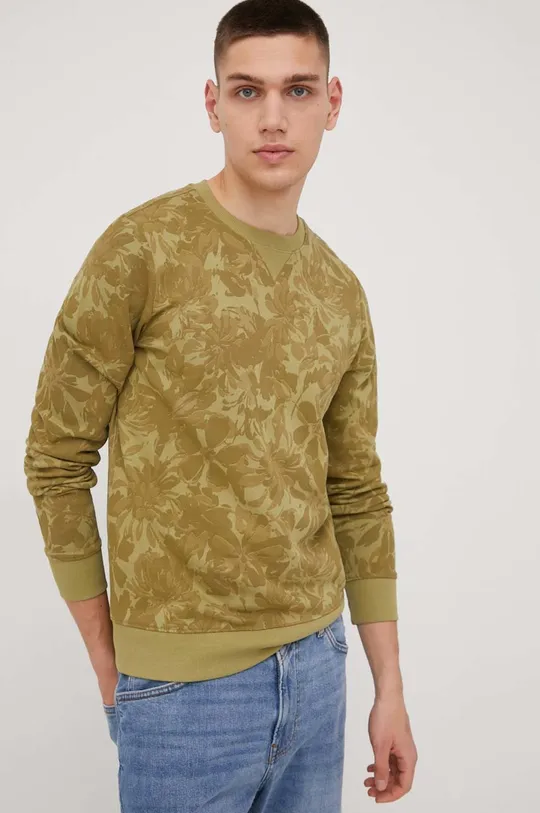 πράσινο Βαμβακερή μπλούζα Tom Tailor Ανδρικά