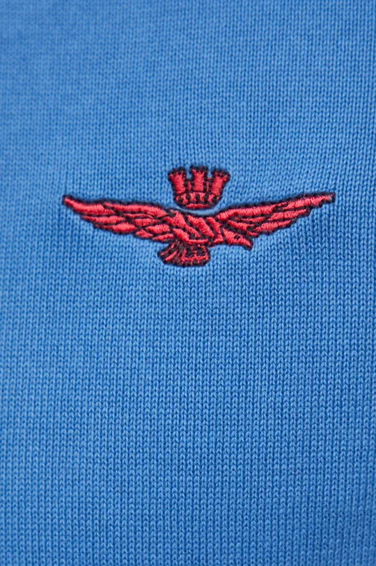 Bavlnený sveter Aeronautica Militare Pánsky