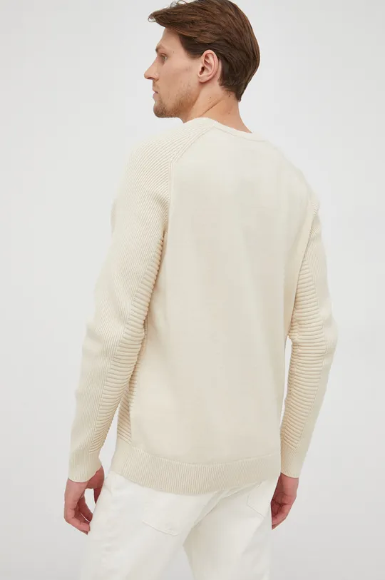 HUGO sweter z domieszką wełny 50465215 70 % Bawełna, 30 % Wełna dziewicza
