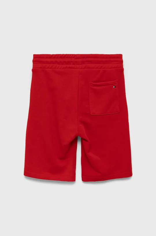 Otroške kratke hlače Tommy Hilfiger rdeča