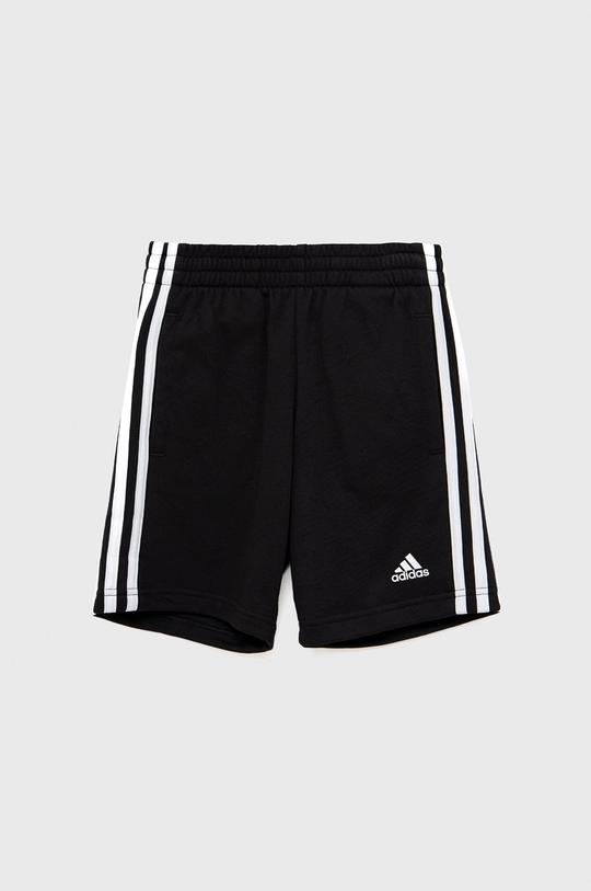 czarny adidas Performance szorty dziecięce H65791 Chłopięcy