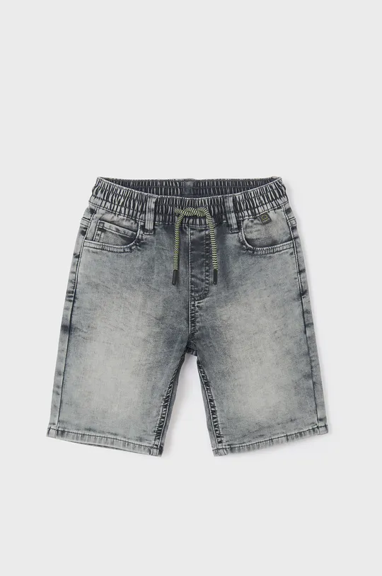 Дитячі джинсові шорти Mayoral сірий