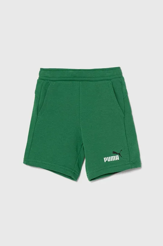 зелёный Детские шорты Puma Для мальчиков