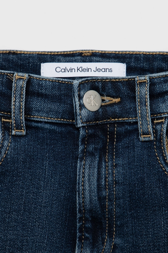 Calvin Klein Jeans szorty jeansowe dziecięce IB0IB01178.PPYY 98 % Bawełna, 2 % Elastan