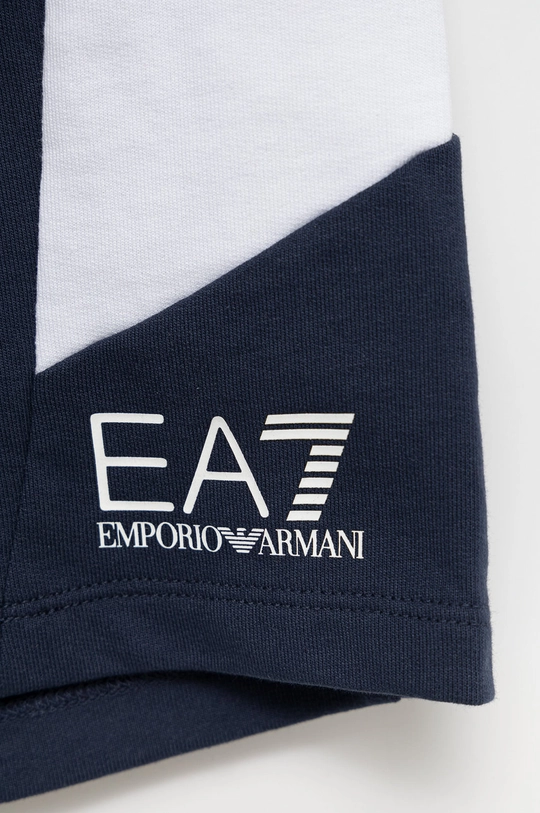 Παιδικό βαμβακερό σορτς EA7 Emporio Armani  100% Βαμβάκι