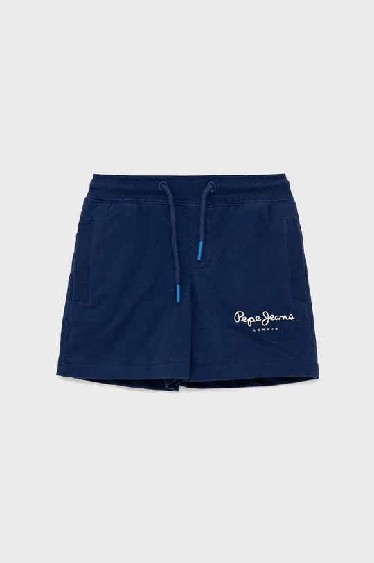 mornarsko plava Dječje pamučne kratke hlače Pepe Jeans Za dječake