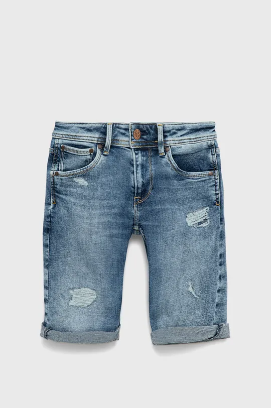 голубой Детские джинсовые шорты Pepe Jeans Для мальчиков