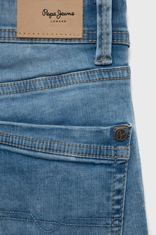 Detské rifľové krátke nohavice Pepe Jeans  Podšívka: 35% Bavlna, 65% Polyester Základná látka: 66% Bavlna, 3% Elastan, 28% Polyester, 3% Rayon