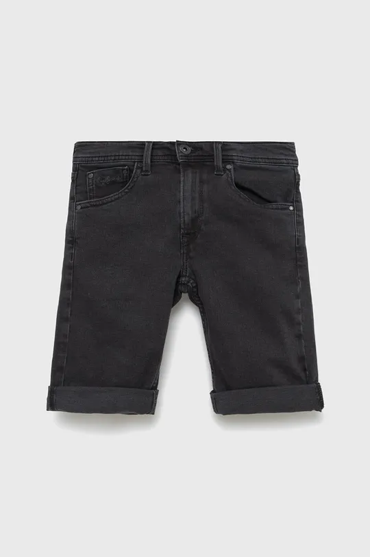 μαύρο Παιδικά σορτς τζιν Pepe Jeans Για αγόρια
