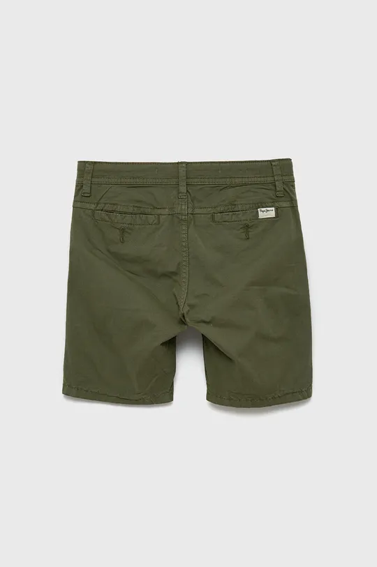 Detské krátke nohavice Pepe Jeans zelená