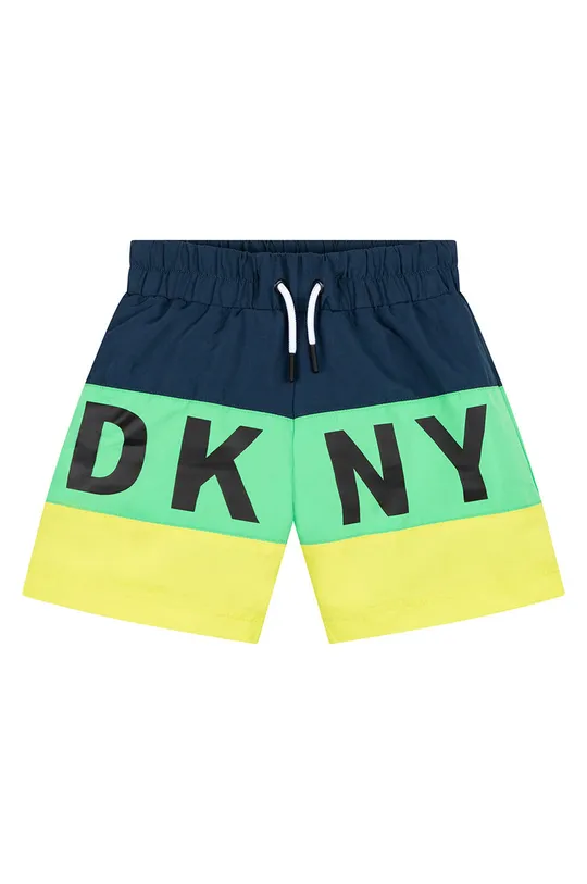 Παιδικά σορτς κολύμβησης DKNY πράσινο