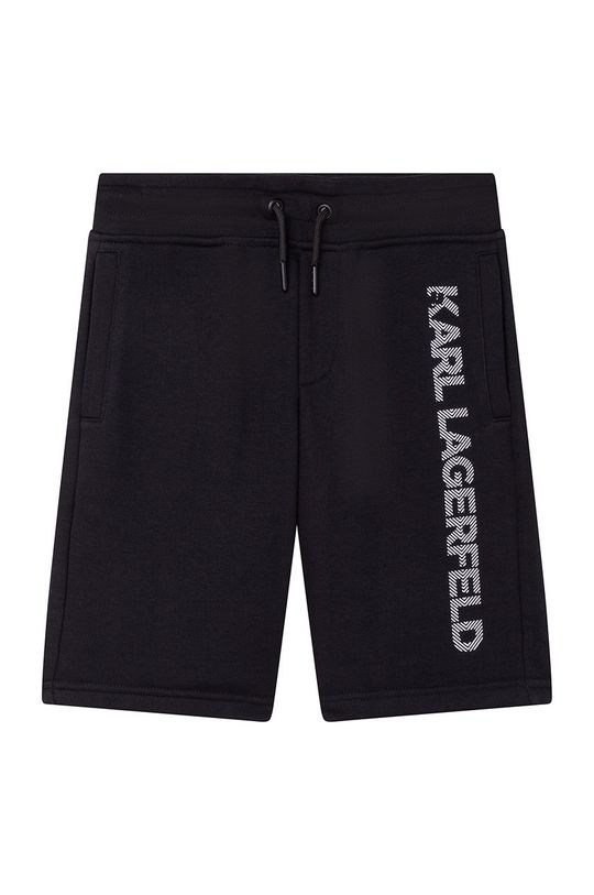 čierna Detské krátke nohavice Karl Lagerfeld Chlapčenský