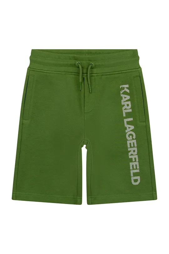 Детские шорты Karl Lagerfeld зелёный