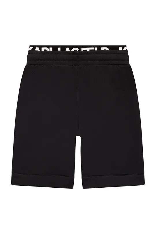 Detské krátke nohavice Karl Lagerfeld  94 % Polyester, 6 % Elastan