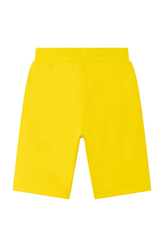 Detské krátke nohavice BOSS žltá