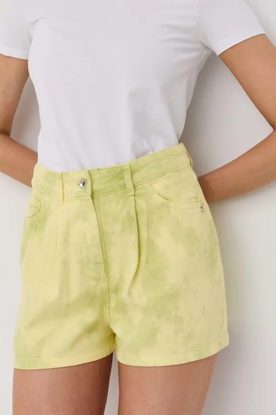 zelená Rifľové krátke nohavice Patrizia Pepe Dámsky
