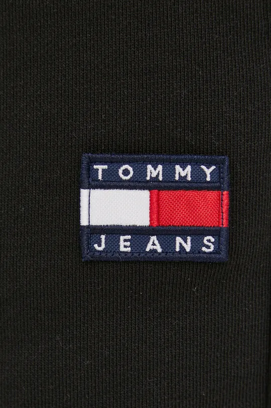 czarny Tommy Jeans szorty bawełniane DW0DW12625.PPYY
