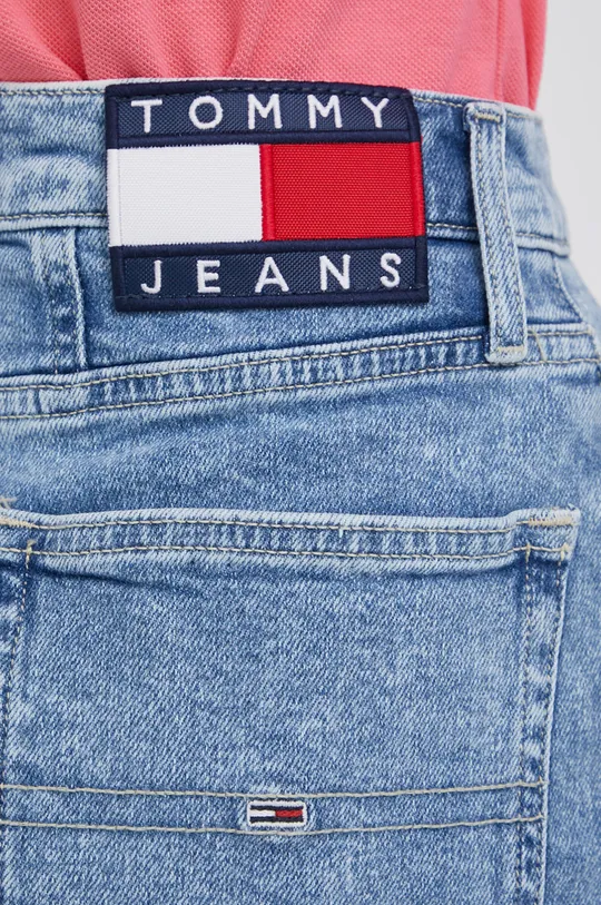 niebieski Tommy Jeans szorty jeansowe BF6131 DW0DW12506.PPYY