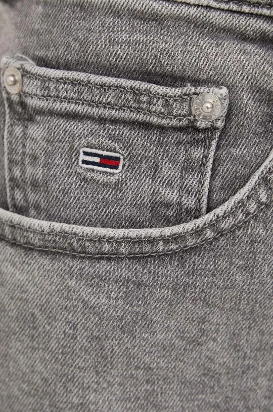 szary Tommy Jeans szorty jeansowe BF6172 DW0DW12511.PPYY