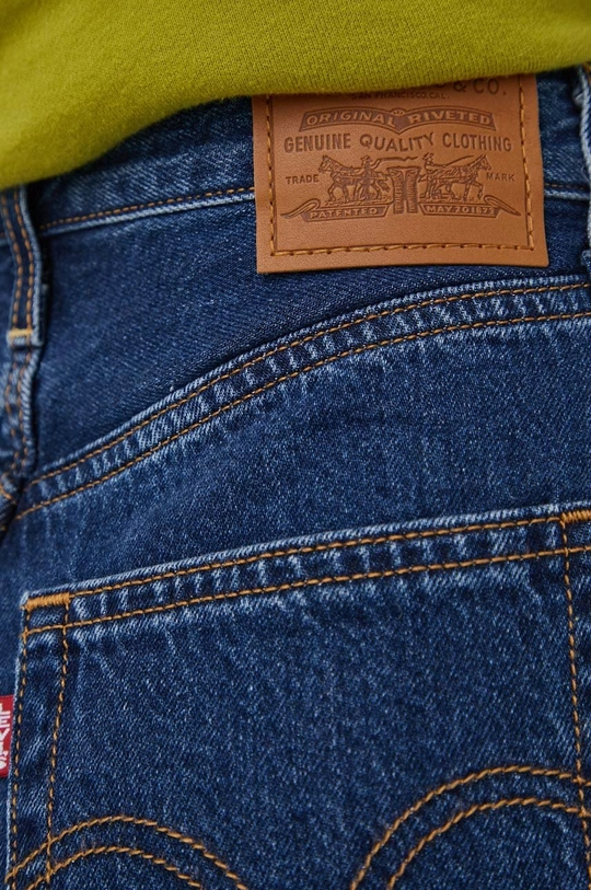 σκούρο μπλε Τζιν σορτς Levi's