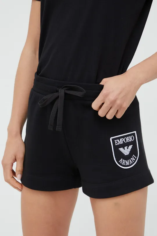 чорний Шорти Emporio Armani Underwear Жіночий