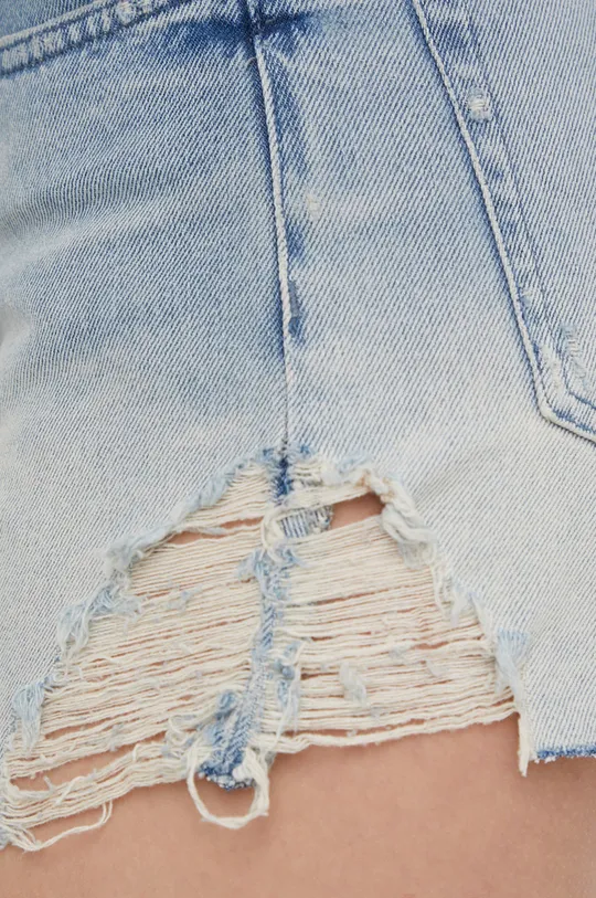 niebieski Twinset szorty jeansowe