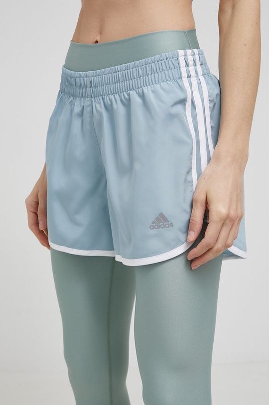 світло-блакитний Шорти для бігу adidas Performance Жіночий