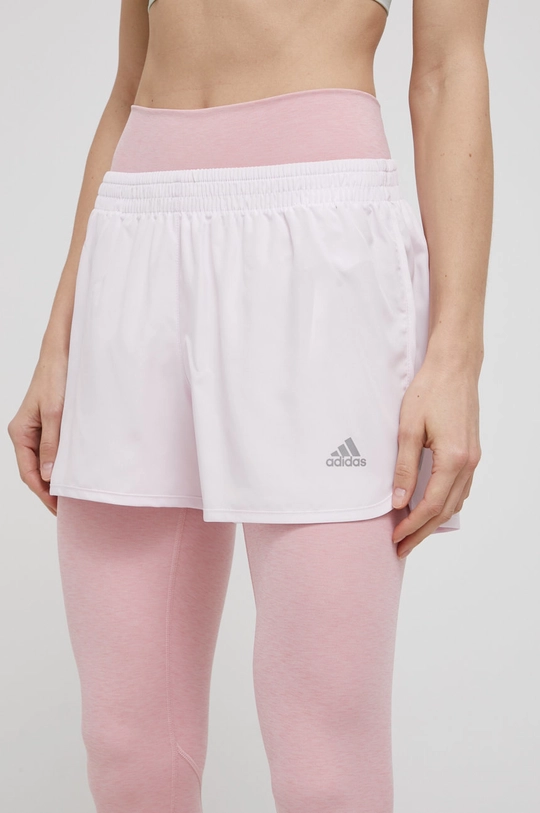 Σορτς adidas Performance ροζ