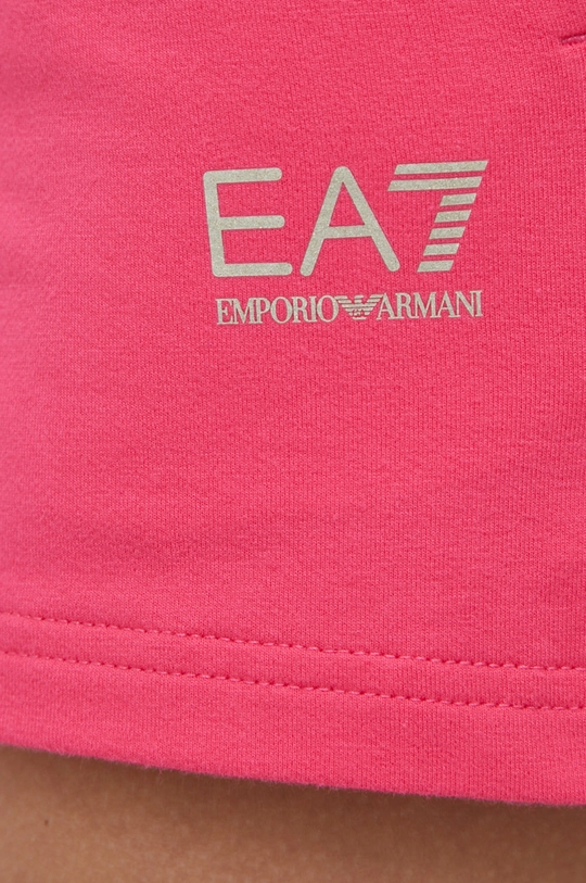 fialová Šortky EA7 Emporio Armani