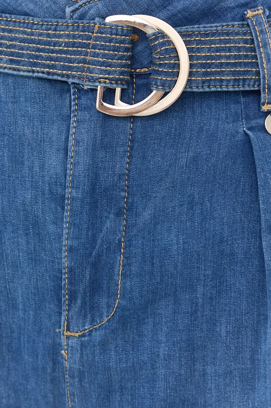 modrá Rifľové krátke nohavice Liu Jo