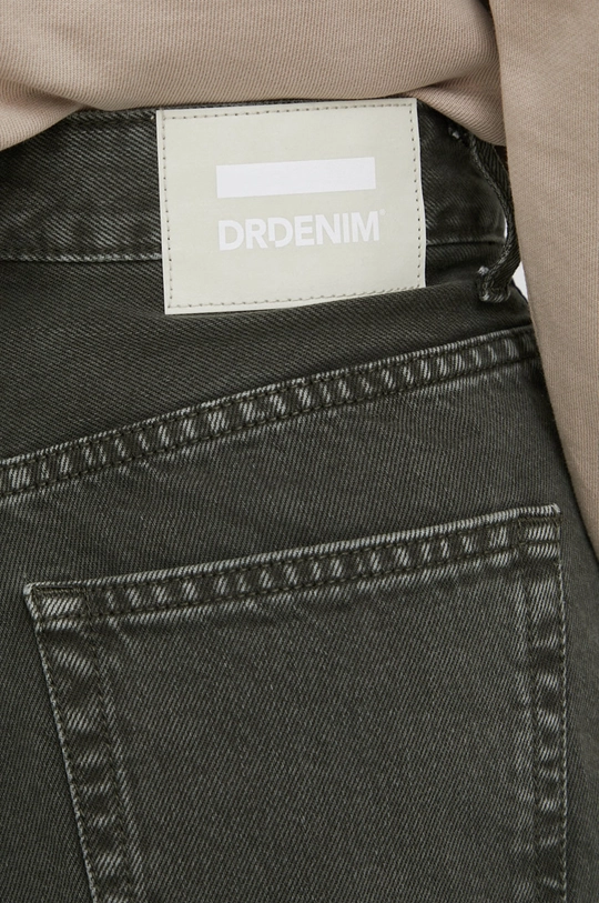 zelená Rifľové krátke nohavice Dr. Denim