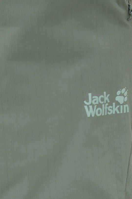 zielony Jack Wolfskin szorty outdoorowe Peak