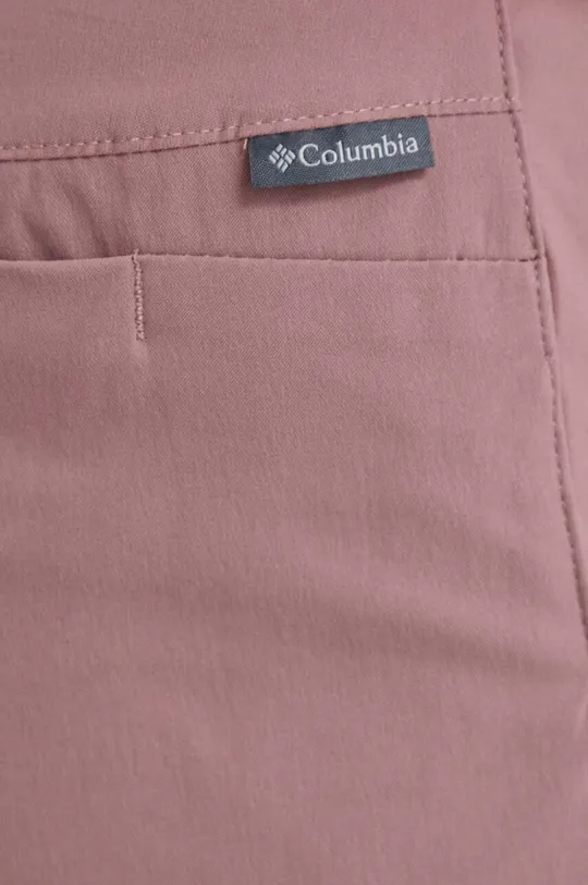 roza Pohodne kratke hlače Columbia Firwood Camp II