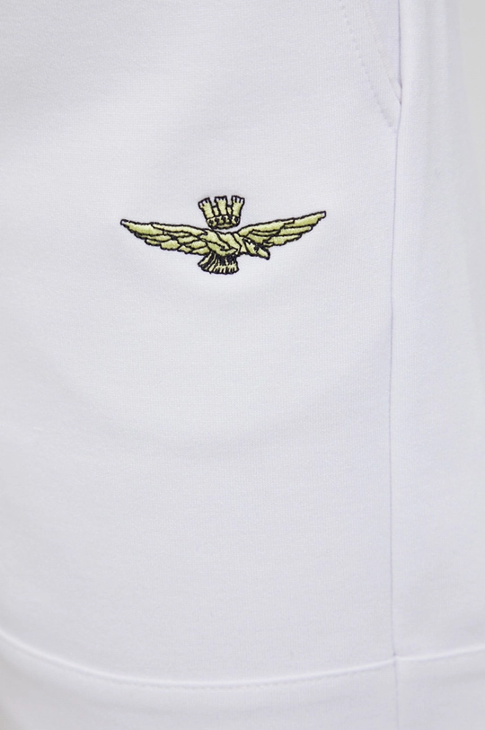 biały Aeronautica Militare Szorty