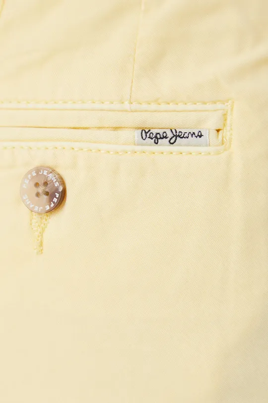 κίτρινο Βαμβακερό σορτσάκι Pepe Jeans Balboa Short