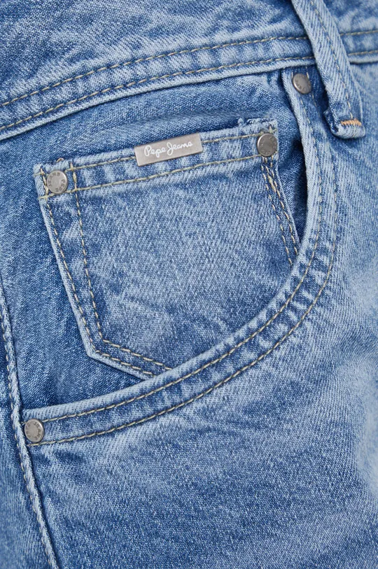 Rifľové krátke nohavice Pepe Jeans Violet Bermuda Dámsky