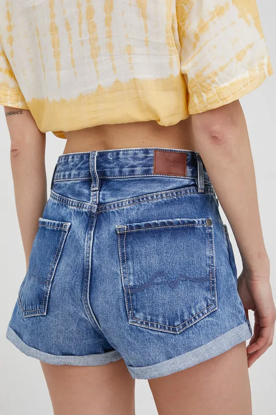 Джинсовые шорты Pepe Jeans Suzie <p> Подкладка: 40% Хлопок, 60% Полиэстер Основной материал: 100% Хлопок</p>