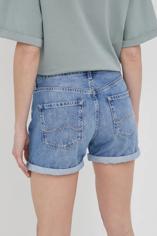 Rifľové krátke nohavice Pepe Jeans Mable Short  100% Bavlna