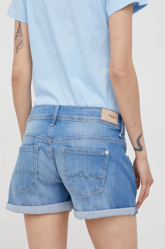 Traper kratke hlače Pepe Jeans Siouxie  Temeljni materijal: 98% Pamuk, 2% Elastan Postava džepova: 65% Poliester, 35% Pamuk