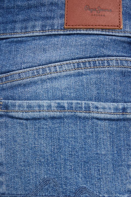 tmavomodrá Rifľové krátke nohavice Pepe Jeans Mary Short
