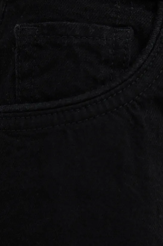 čierna Rifľové krátke nohavice Superdry