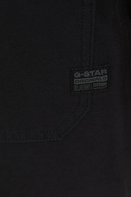 czarny G-Star Raw szorty bawełniane D21101.C960