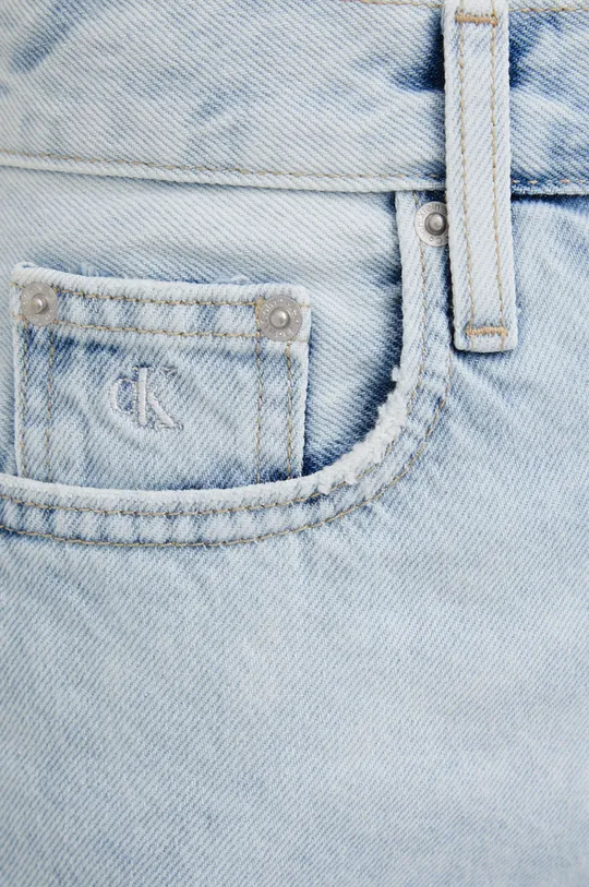 niebieski Calvin Klein Jeans szorty jeansowe J20J218506.PPYY
