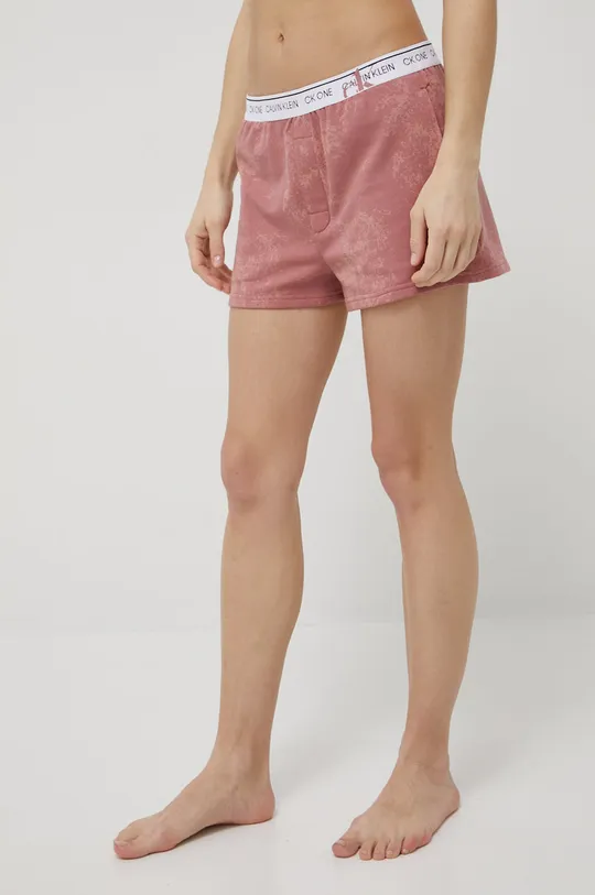ροζ Σορτς πιτζάμας Calvin Klein Underwear Ck One Γυναικεία