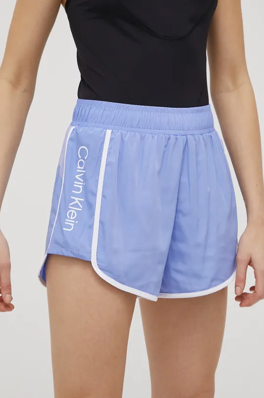 ljubičasta Kratke hlače za trening Calvin Klein Performance Ck Essentials Ženski
