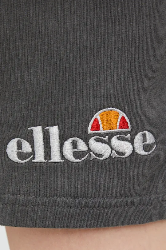sivá Bavlnené šortky Ellesse