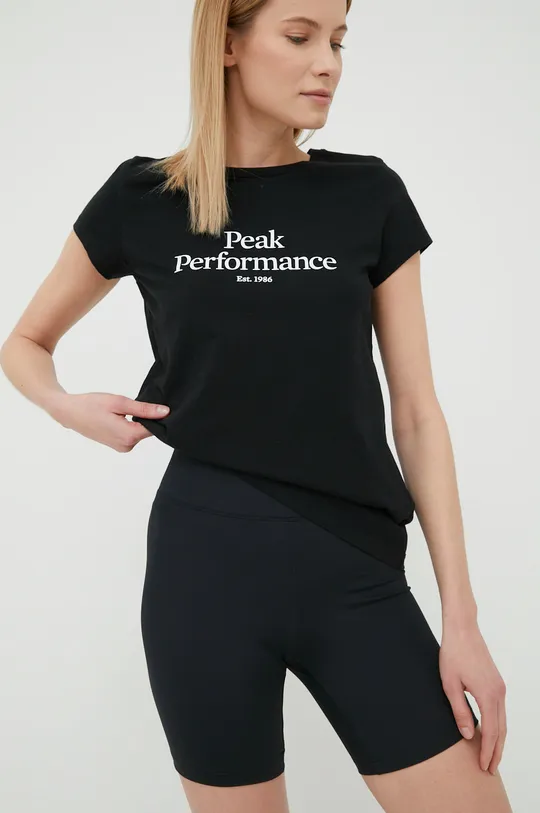 crna Kratke hlače Peak Performance Ženski